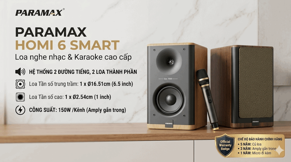 Loa Paramax HOMI 6 Smart
